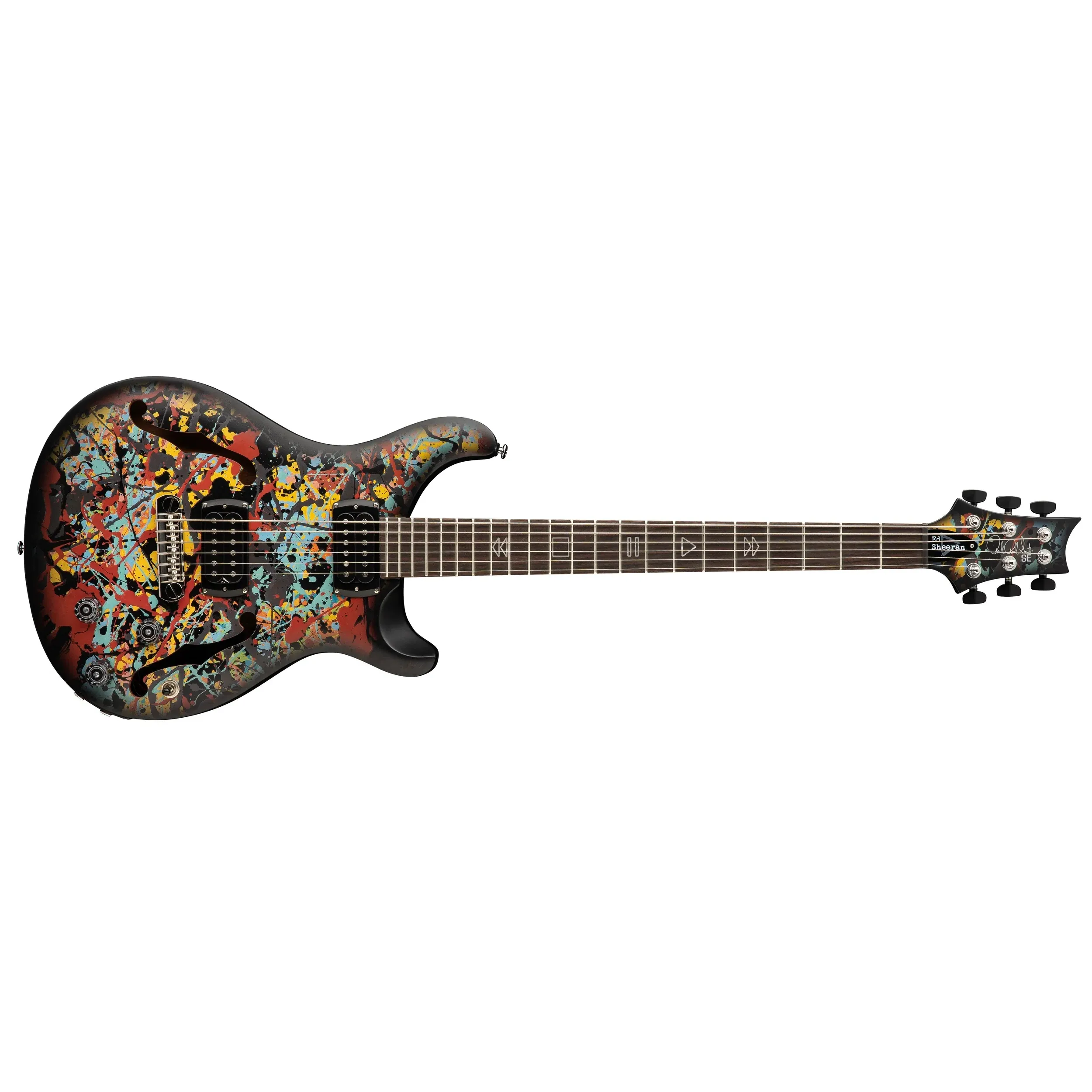 PRS SE Ed Sheeran Cosmic Splash Hollowbody Baritone Limited Edition